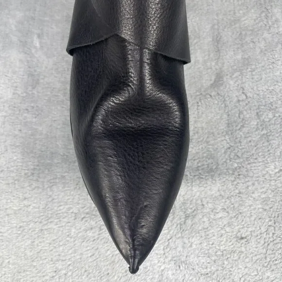 Trippen Leather Buckle Lune Boot Womens Sz 42 US10 Black AMPUTEE RIGHT BOOT ONLY - Picture 6 of 15